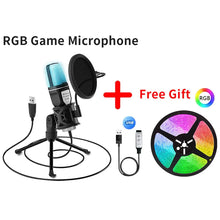 Load image into Gallery viewer, Gaming USB PC RGB Microphone YANMAI SF-666R
