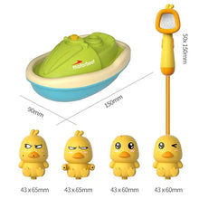 Load image into Gallery viewer, Electric Duck Spray Baby Bath Toy Set
