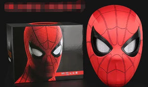 Halloween Spider-Man Cosplay Moving Eyes Mask