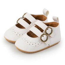 Load image into Gallery viewer, Baby Multicolor Retro Leather Shoes
