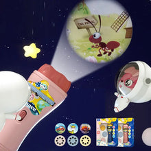 Load image into Gallery viewer, Kids Projection Flashlight
