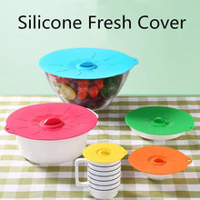 Load image into Gallery viewer, 5 PCS Set Silicone Microwave Bowl Cover
