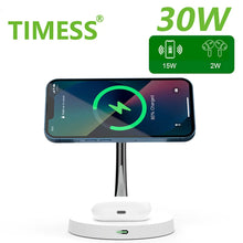 Load image into Gallery viewer, Iphone Magnetic Wireless Charger Station Dock
