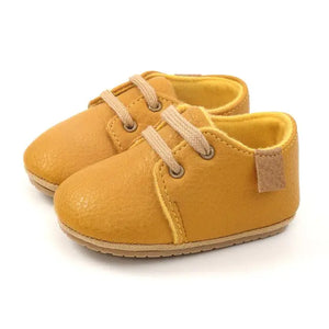 Baby Multicolor Retro Leather Shoes