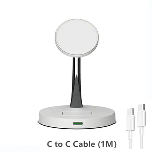 Iphone Magnetic Wireless Charger Station Dock