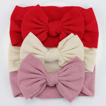 Load image into Gallery viewer, 3Pcs/Lot Knit Baby Headband Bow Set
