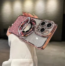 Load image into Gallery viewer, Premium Sparkle MagSafe Phone Case for iPhone 11-15 Pro Max &amp; Plus
