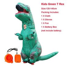 Load image into Gallery viewer, Dinosaur Inflatable Halloween Costume
