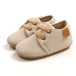 Baby Multicolor Retro Leather Shoes