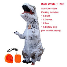 Load image into Gallery viewer, Dinosaur Inflatable Halloween Costume
