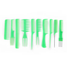 Load image into Gallery viewer, 10 Pieces Professional Hair Combs Set
