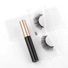 Load image into Gallery viewer, Magnetic Eyelashes Set with Waterproof Eyeliner and Tweezer
