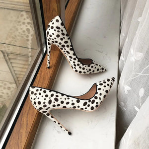 Polka Dot Womens Pumps