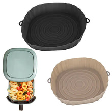 Load image into Gallery viewer, Reusable Silicone Air Fryer Basket Set
