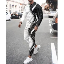 Load image into Gallery viewer, Men Streetwear Vintage Clothing Set
