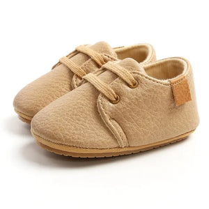 Baby Multicolor Retro Leather Shoes