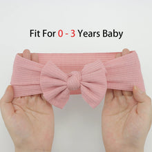 Load image into Gallery viewer, 3Pcs/Lot Knit Baby Headband Bow Set
