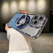 Load image into Gallery viewer, Premium Sparkle MagSafe Phone Case for iPhone 11-15 Pro Max &amp; Plus
