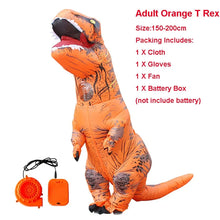 Load image into Gallery viewer, Dinosaur Inflatable Halloween Costume
