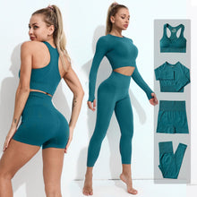 Load image into Gallery viewer, 2/3/4PCS Seamless Women Yoga Set Workout
