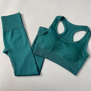 2/3/4PCS Seamless Women Yoga Set Workout