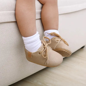 Baby Multicolor Retro Leather Shoes