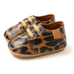 Baby Multicolor Retro Leather Shoes