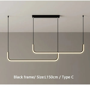 Rectangle Modern LED Light Fixture