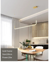 Load image into Gallery viewer, Rectangle Modern LED Light Fixture
