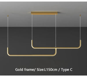 Rectangle Modern LED Light Fixture