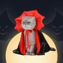 Load image into Gallery viewer, Vampire Cloak Pet Costume
