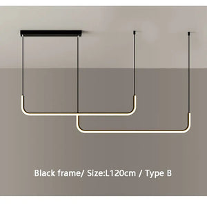 Rectangle Modern LED Light Fixture