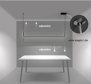 Rectangle Modern LED Light Fixture