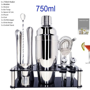 IYouNice 1-12 pcs Cocktail Shaker Set