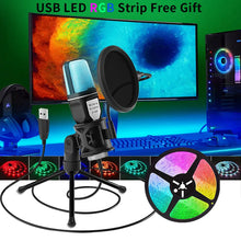 Load image into Gallery viewer, Gaming USB PC RGB Microphone YANMAI SF-666R
