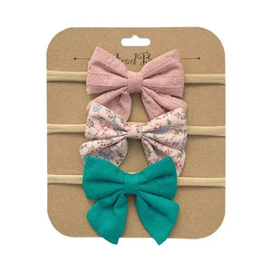 3 Pieces/Set Cotton Nylon Headbands