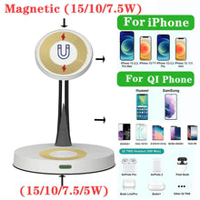 Load image into Gallery viewer, Iphone Magnetic Wireless Charger Station Dock
