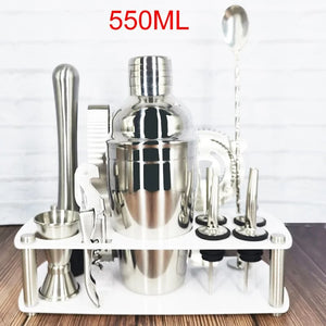 IYouNice 1-12 pcs Cocktail Shaker Set