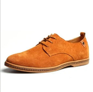 Men's Suede Oxford Shoes