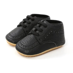 Baby Multicolor Retro Leather Shoes