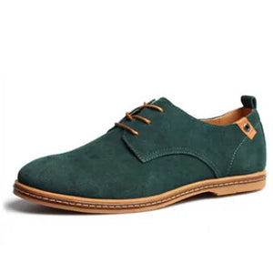 Men's Suede Oxford Shoes