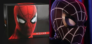 Halloween Spider-Man Cosplay Moving Eyes Mask