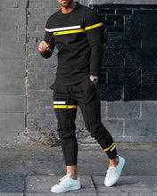 Load image into Gallery viewer, Men Streetwear Vintage Clothing Set
