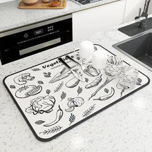 Load image into Gallery viewer, Kitchen Countertop Absorbent Mat
