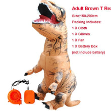 Load image into Gallery viewer, Dinosaur Inflatable Halloween Costume
