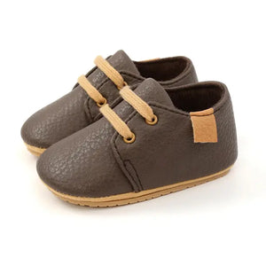 Baby Multicolor Retro Leather Shoes