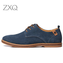 Load image into Gallery viewer, Men&#39;s Suede Oxford Shoes
