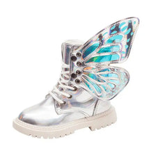 Load image into Gallery viewer, Little Girl&#39;s Butterfly Boots
