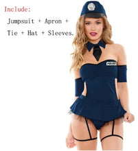 Load image into Gallery viewer, Women&#39;s Police Halloween Costume
