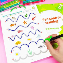 Load image into Gallery viewer, Kids Educational Dry Erase Drawing Book
